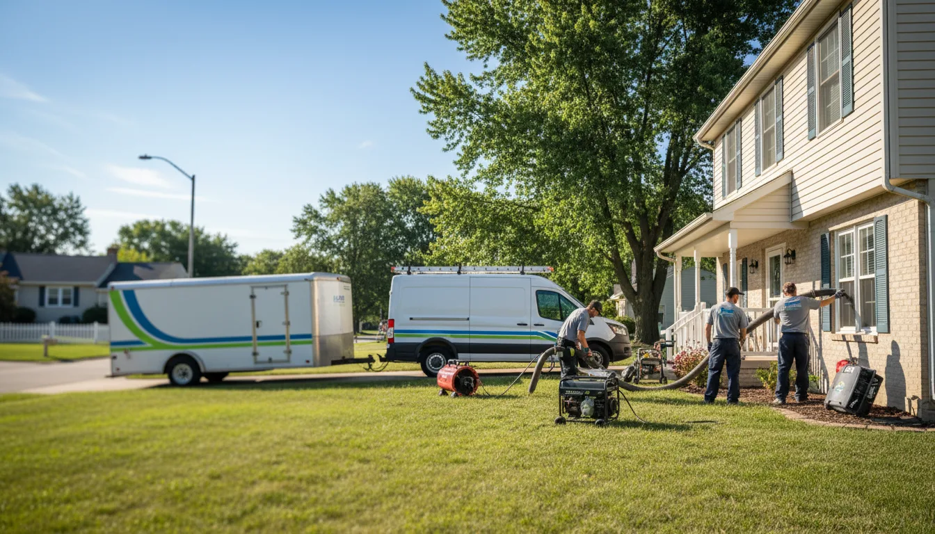 Flooded Basement Restoration And Cleanup With Repair in Maiden Rock, WI near me